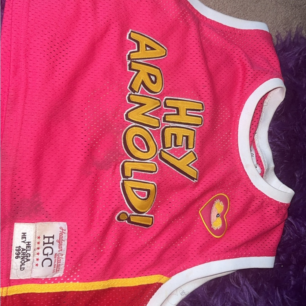 Hey Arnold! Pink Crop Top Jersey